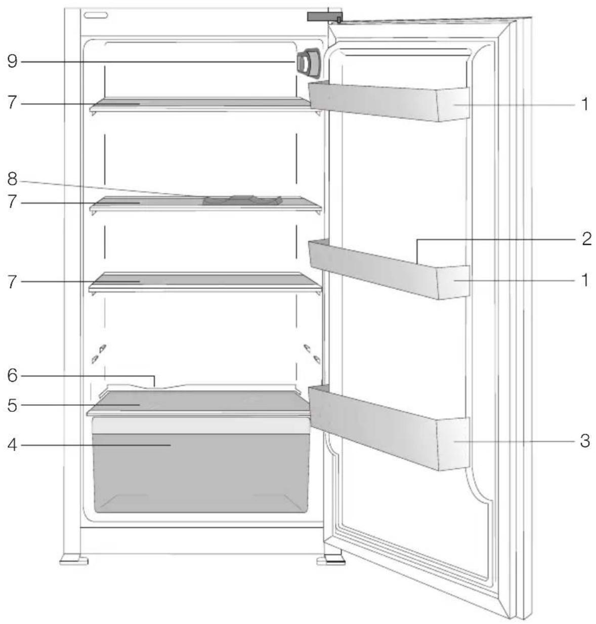 BEKO BLSA160K3SN - Your refrigerator - 1