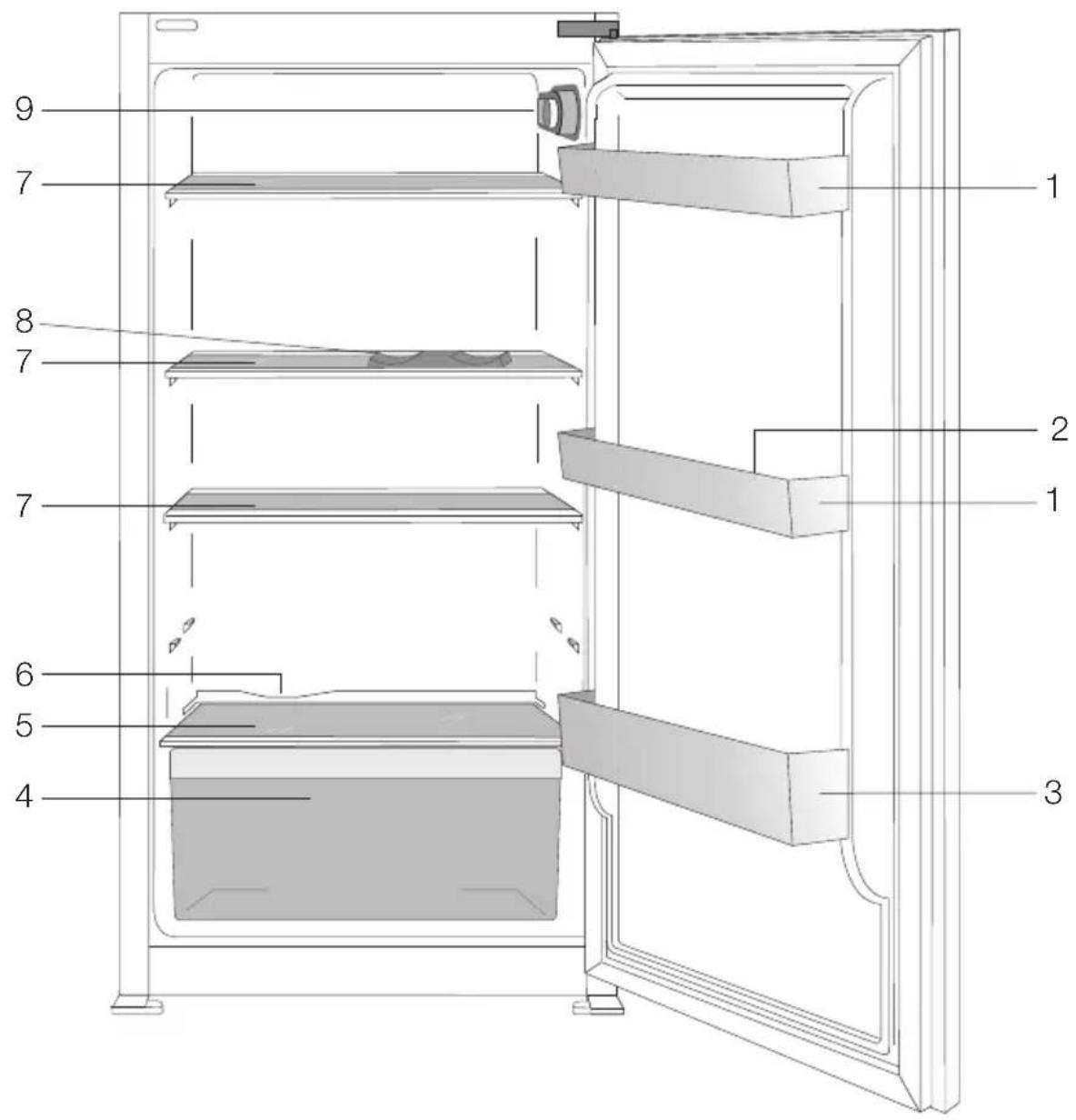 BEKO BLSA160K3SN - Su frigorífico - 1