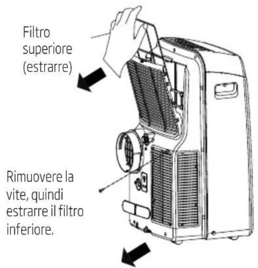 BEKO BA312C - Pulire il filtro dell'aria - 1