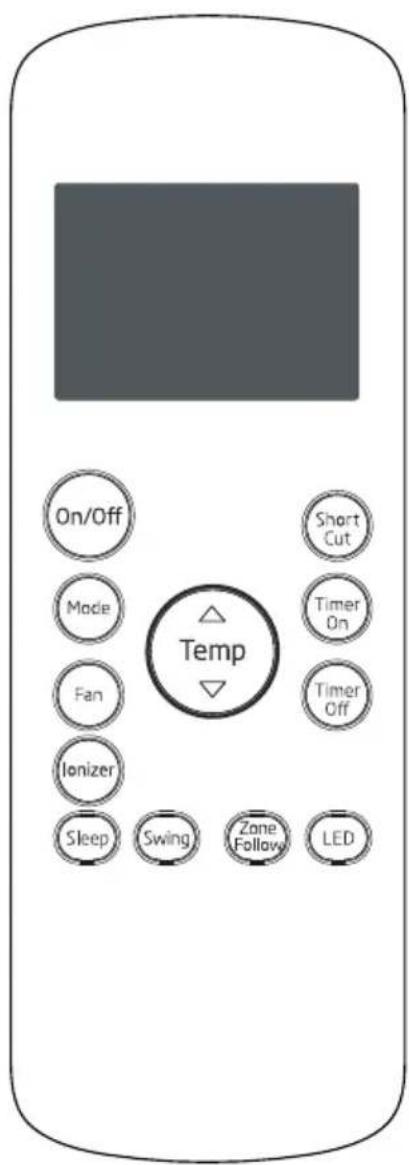 BEKO BA312C - Spécifications de la télécommande - 1