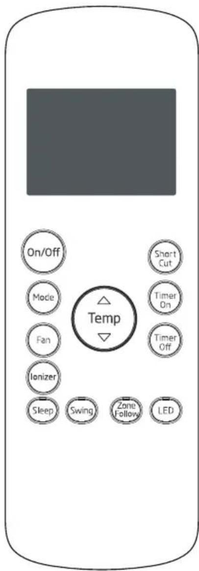 BEKO BA312C - Remote control specifications - 1