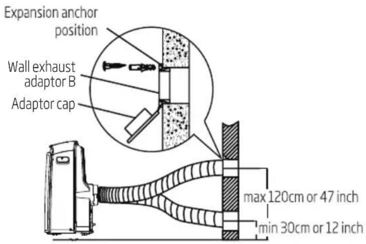 BEKO BA312C - Type 2: Wall installation (optional) - 1
