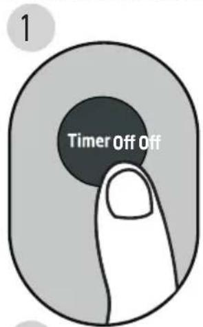 BEKO BA312C - La fonction Timer Off (minuteur désactivé) - 2