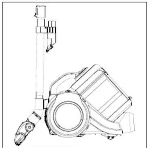 BEKO VCM 7180 T - Arrêt et rangement de l'aspirateur - 1