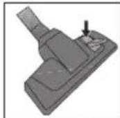 BEKO VCM 7180 T - Adjusting the parquet/ carpet brush - 1