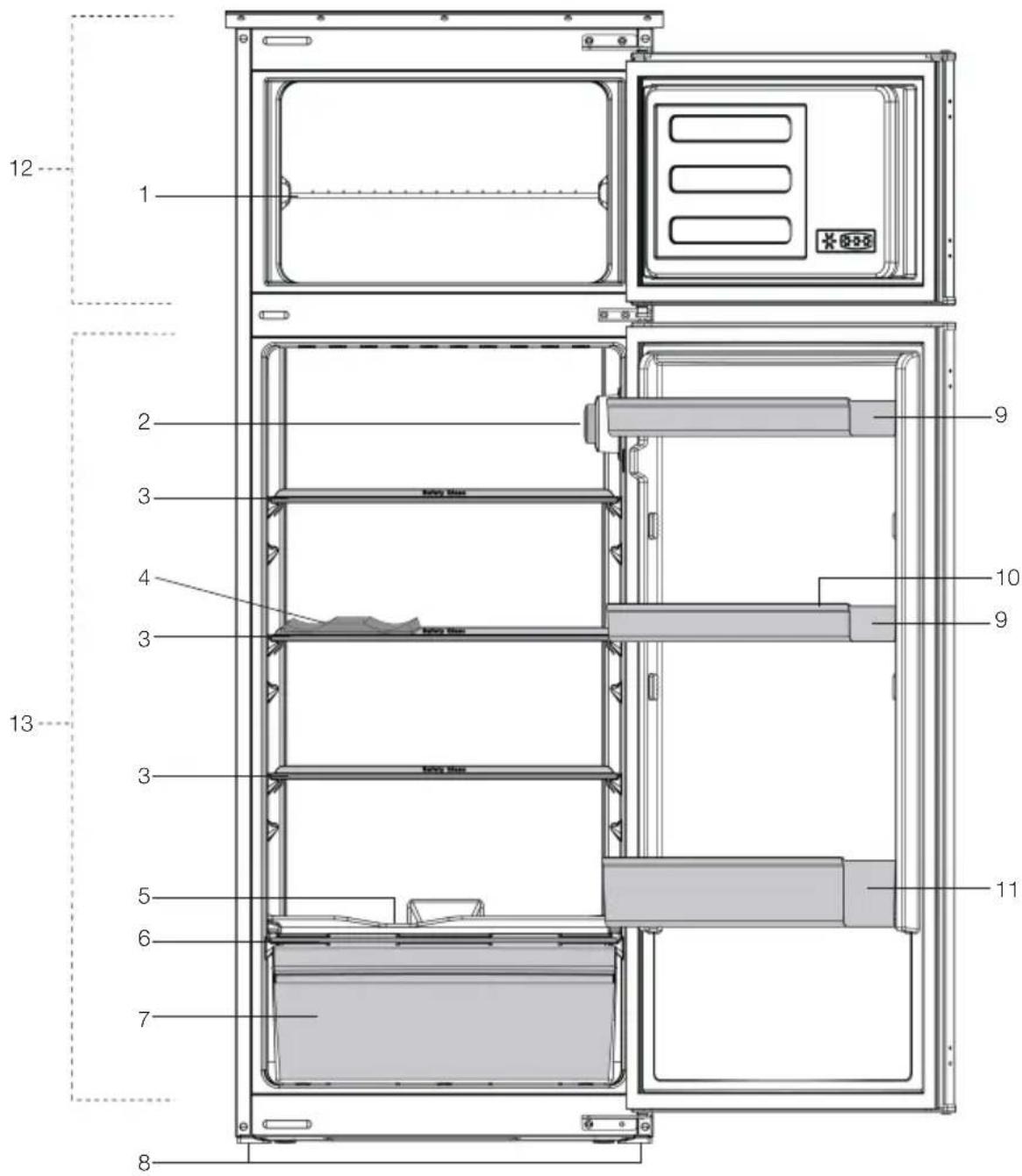 BEKO 7521620011 - Ihr Kühlschrank - 1