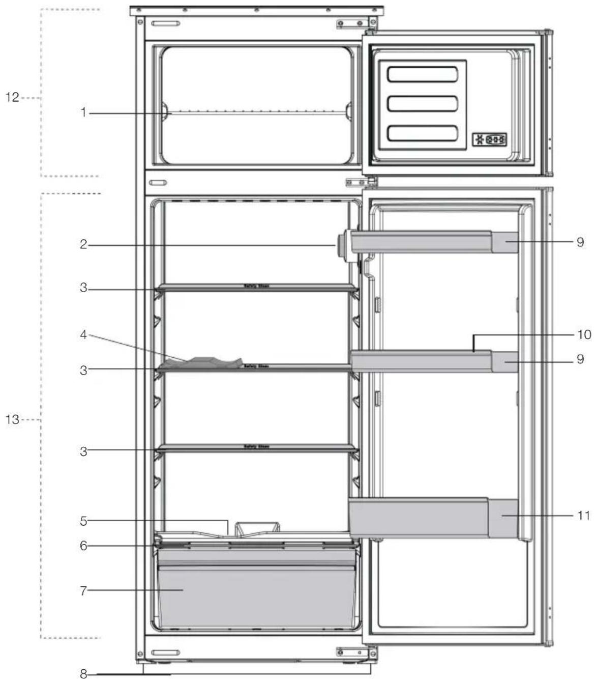 BEKO 7521620011 - Su frigorífico - 1