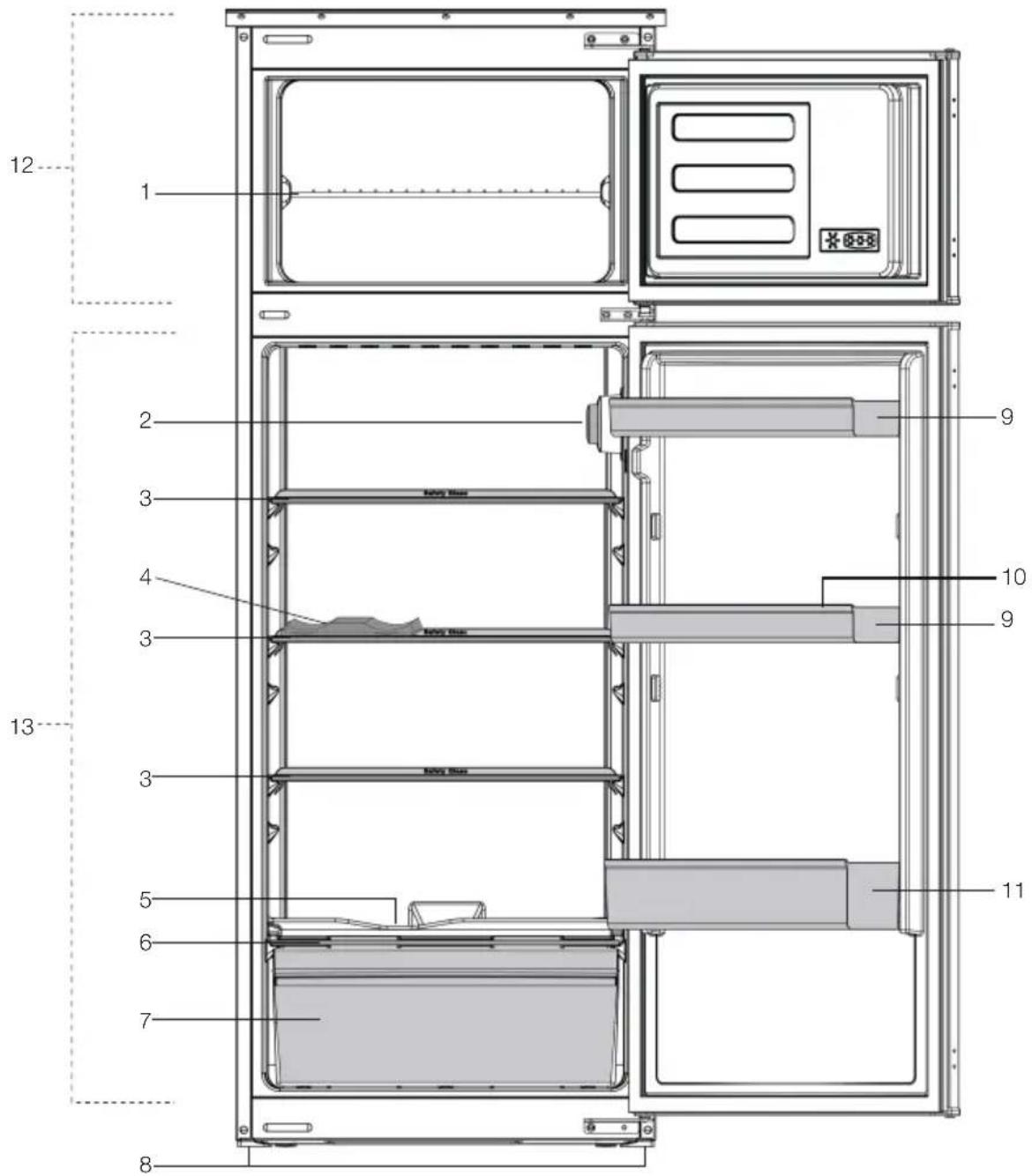 BEKO 7521620011 - Your refrigerator - 1