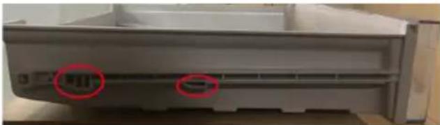 BEKO KG560E50ZXPCHN - Het gebruik van de tweede crisper van het product; - 1