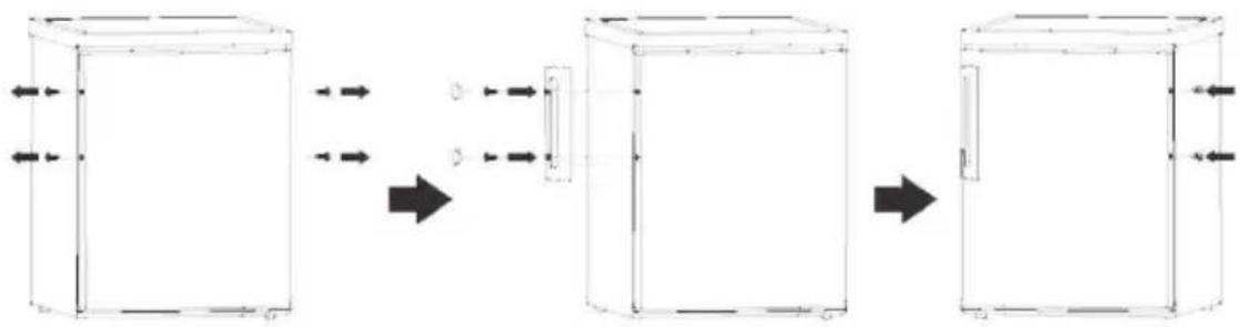 BEKO RDSO206K30WN - Puerta inversa - 7