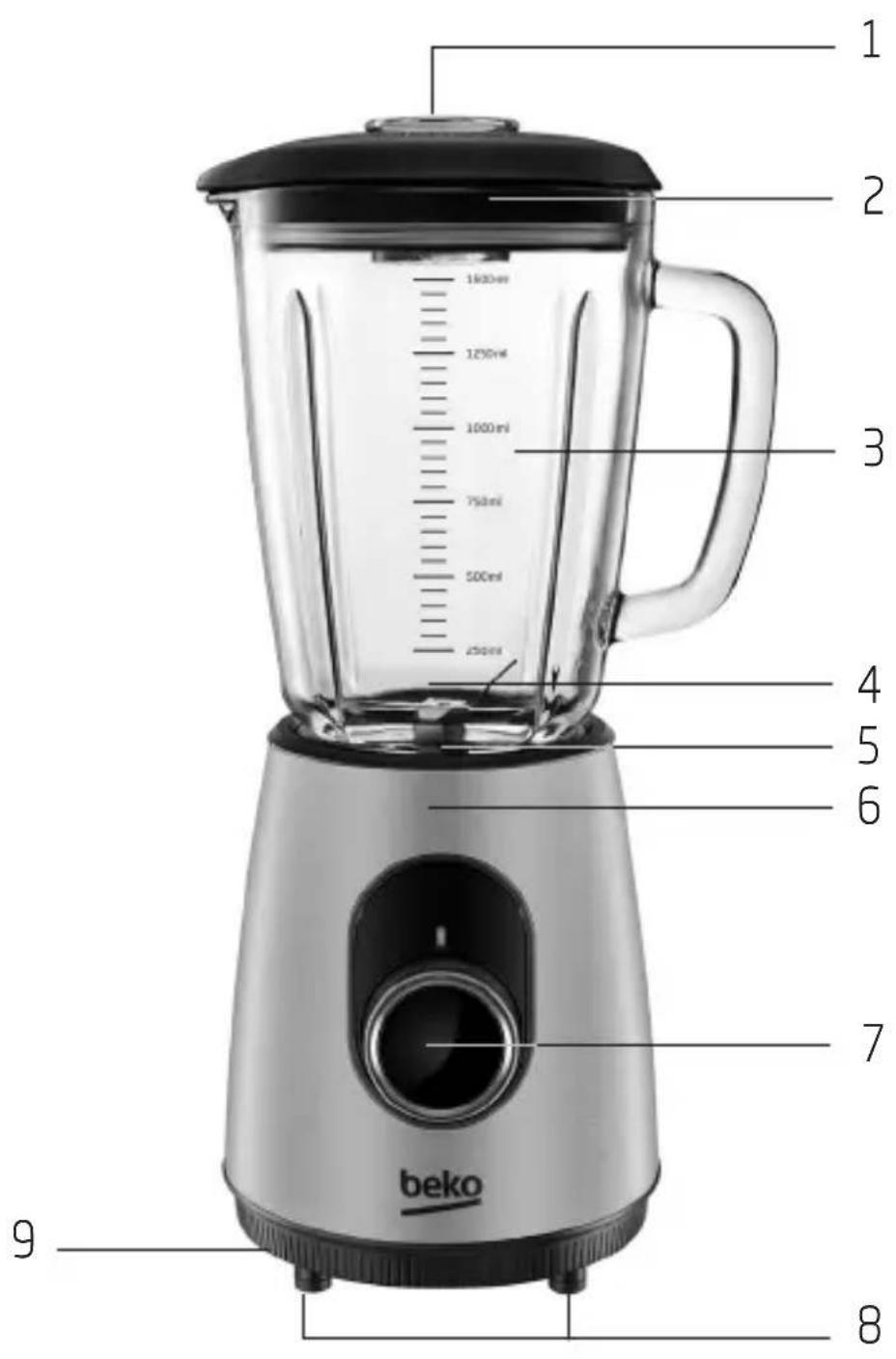 BEKO TBN7802X - Opis ogólny - 1