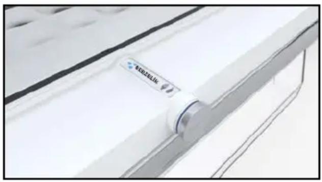 BEKO GNE480E30ZXPN - Nem kontrollü sebzelik (ever fresh) (Bu özellik opsiyoneldir) - 1