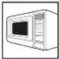 SHARP KM34S3B - SUITABLE OVENWARE - 3