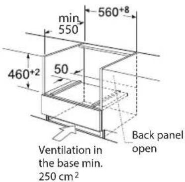 SHARP KM34S3B - INSTALLATION DIMENSIONS - 3