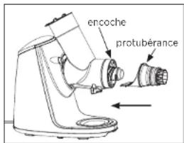 encoche protubérance