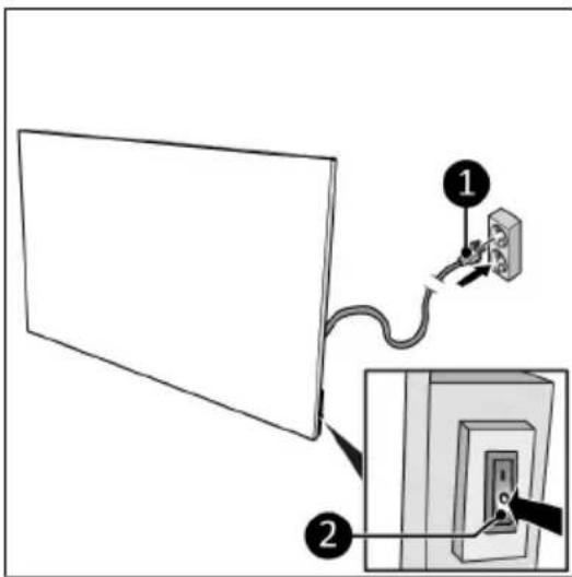 Eurom Sani 400 Mirror Wifi - UPOZORNĚNÍ - 1