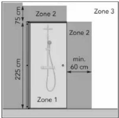 Eurom Sani 400 Mirror Wifi - Plaatsing in badkamer - 2