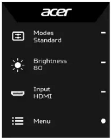 ACER BR247Y - Page principale - 1