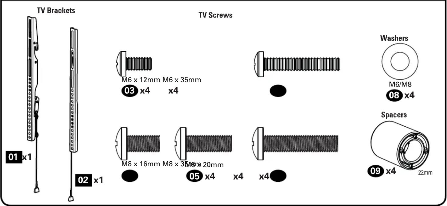 Secura QLL23 - Parts and Hardware - 2