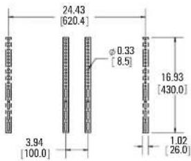 Secura QLF315-B2 - Dimensions in. [mm] - 1