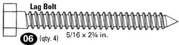 Secura QLF315-B2 - Supplied Parts and Hardware - 3