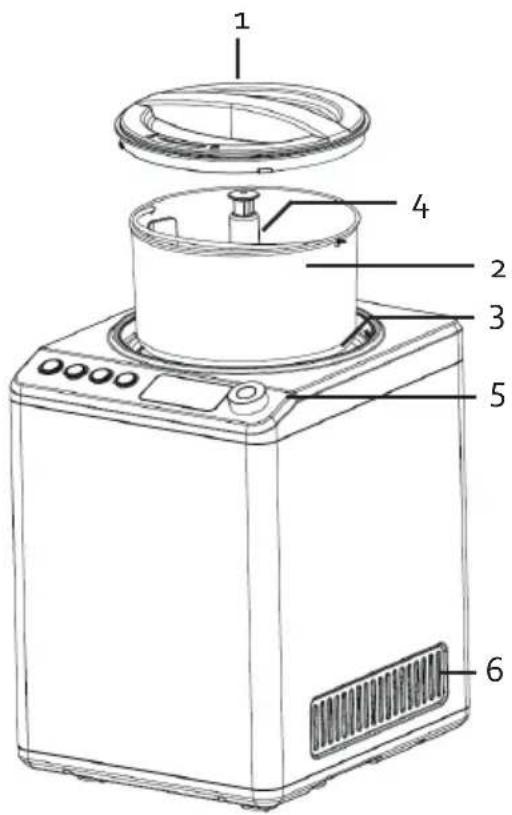 DOMO DO9232I - BEDIENFELD - 1