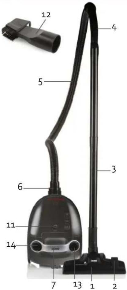 DOMO DO1033S - TEILE - 1