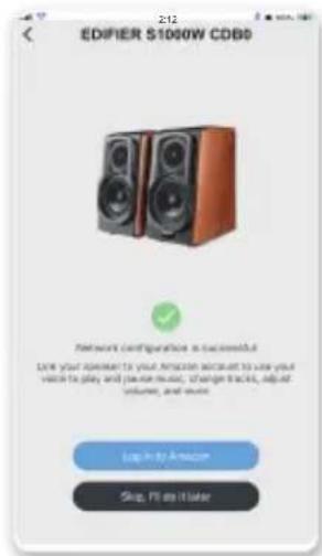 EDIFIER S1000W - Vincule su altevoz a su cuenta Amazon - 1