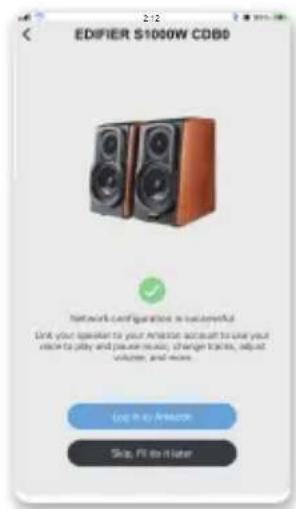 EDIFIER S1000W - Conecte o alto-falante à sua conta da Amazon - 1