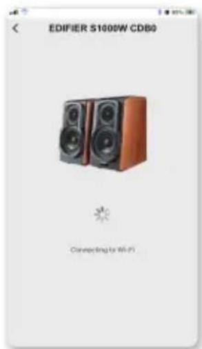 EDIFIER S1000W - Connect to Wi-Fi Network - 5