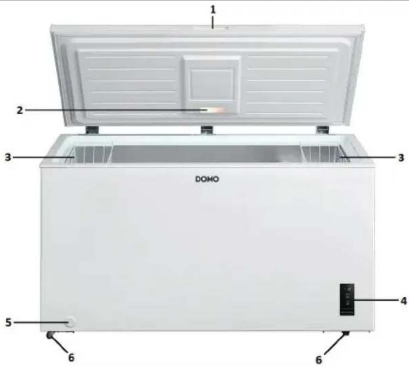 DOMO DO91218F - TEILE - 1