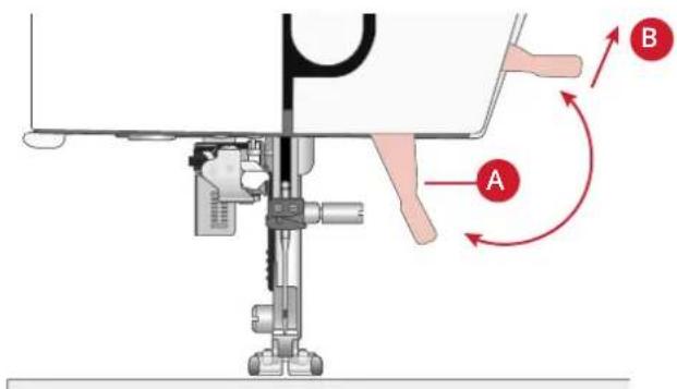 PFAFF Quilt Ambition 635 - Releveur de pied-de-biche - 1
