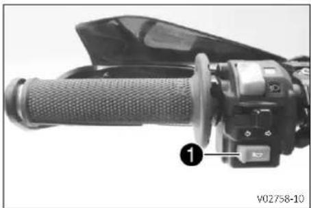 GasGas SM 700 (2022) - Bouton d'avertisseur sonore - 1
