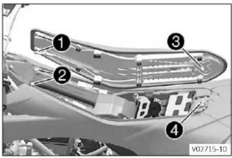 GasGas SM 700 (2022) - Monter la selle - 1