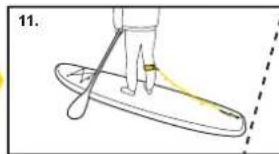 BESTWAY Hydro-Force 65336 - Installation du SUP - 12