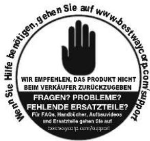 BESTWAY Hydro-Force 65347 - WICHTIGE SICHERHEITSANWEISUNGEN - 1