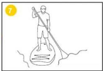 BESTWAY Hydro-Force 65372 - Usage of the SUP - 7