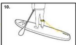 BESTWAY Hydro-Force 65372 - Installation of the SUP - 10