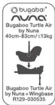 Bugaboo Turtle One by Nuna - Tia xpónan με βáon - 1