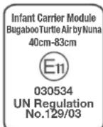 Bugaboo Turtle One by Nuna - A se utilizes impreună cu baza - 3