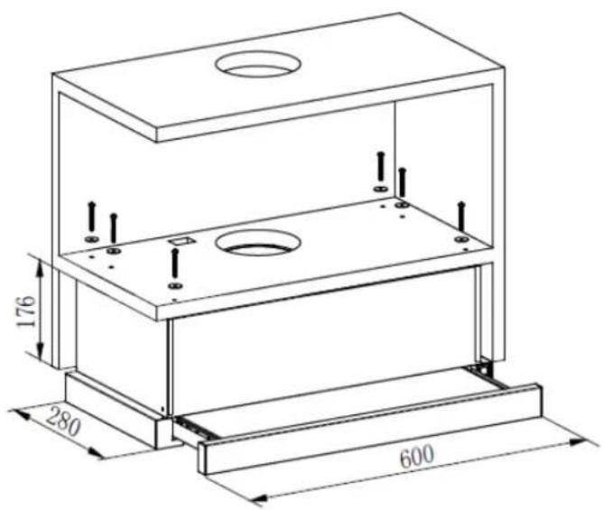 ROSIERES RHT6300/2LIN/1 - INSTALLATION (Cabinet Mounting) - 3