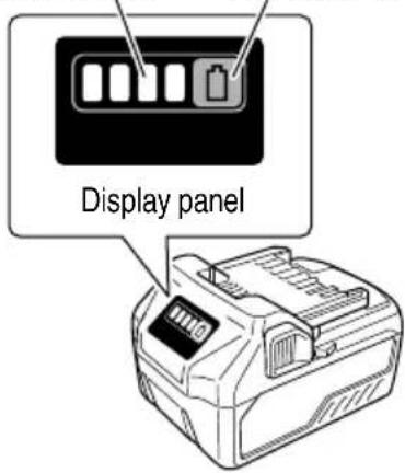 HiKOKI WH18DBFL2 - Remaining battery indicator - 8