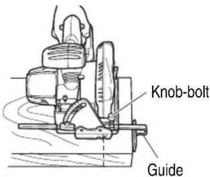 HiKOKI C18DSL - Regulating the guide (Fig. 8) - 1