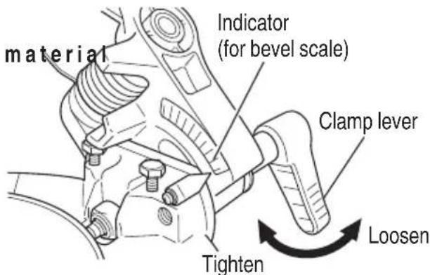 HiKOKI C1810DFA - Bevel cutting procedures - 1