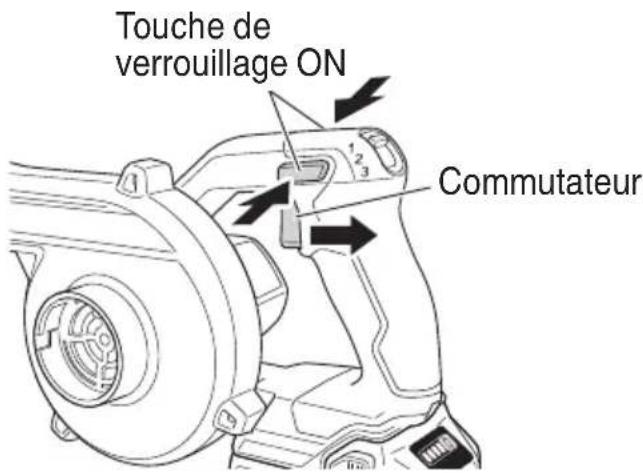 Touche de verrouillage ON Commutateur