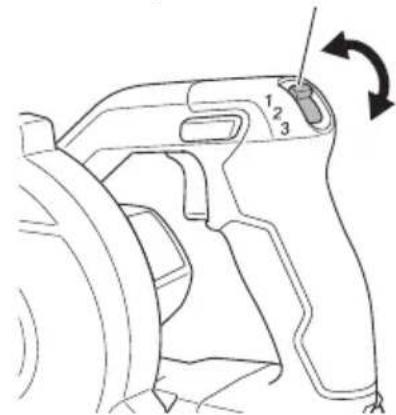 HiKOKI RB18DC - ○ Fonction de commande du volume d'air (Fig. 14) - 1