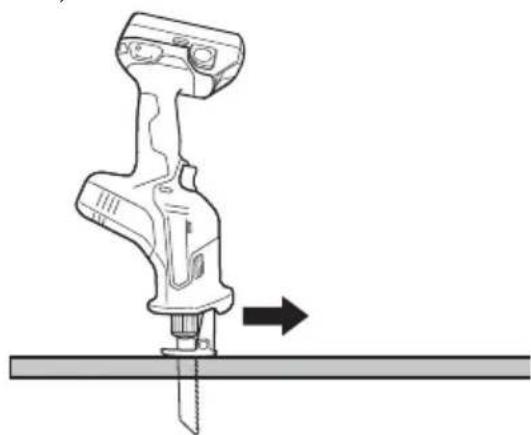 HiKOKI CR18DA - Corte por penetración - 1