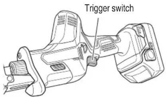 HiKOKI CR18DA - Trigger switch - 1