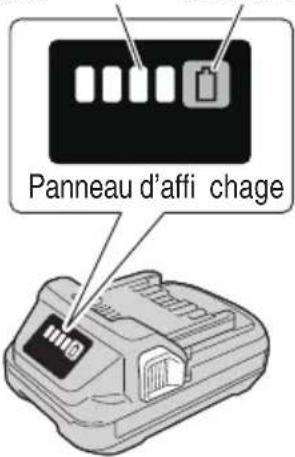 HiKOKI CR18DA - Témoin de batterie résiduelle - 1