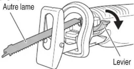 HiKOKI CR18DGL - SI LA LAME EST CASSEE - 1